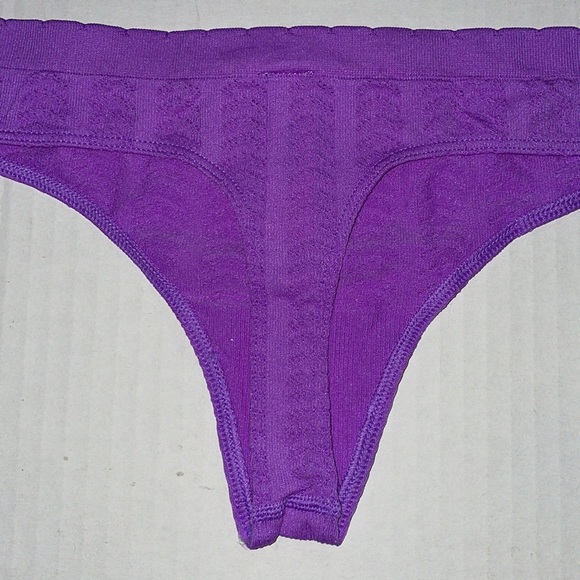 NWT Victoria Secret Panty - Bright Purple - Size L - Picture 12 of 12